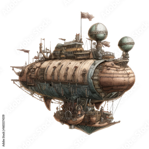 old oil blimp