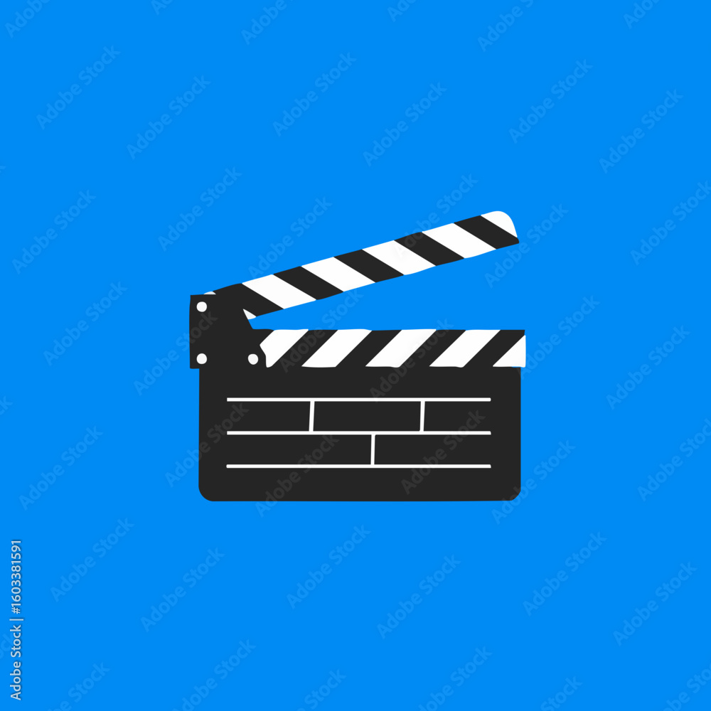 Obraz premium Clapperboard Icon