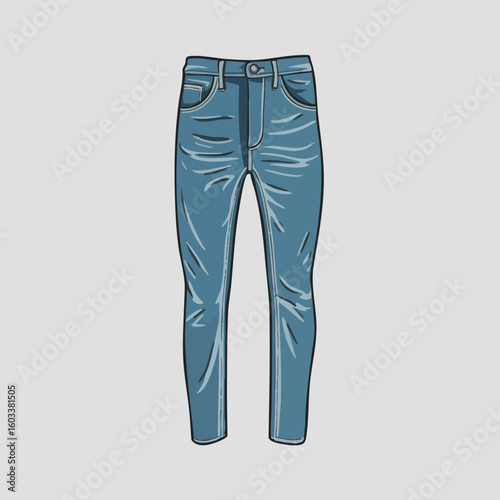 Jeans Vector Illustration