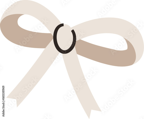Elegant Bow with Ribbon