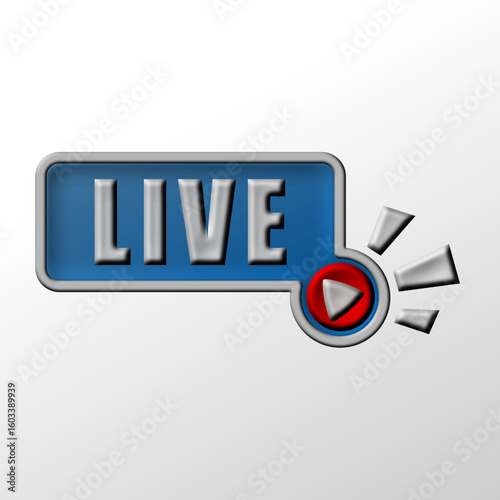 live streaming icon design