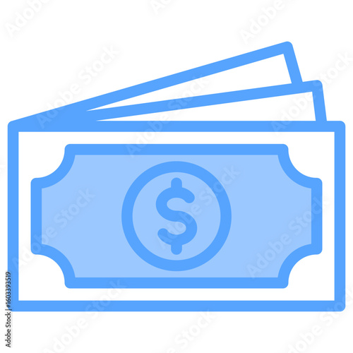 Money Blue Icon