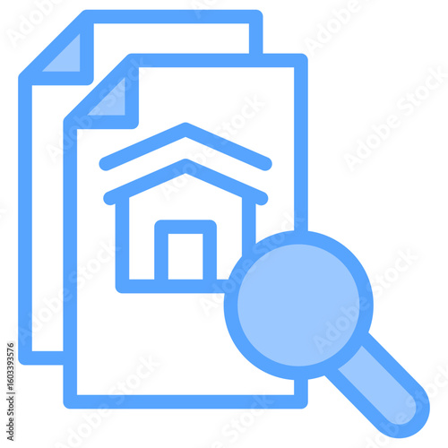 Valuation Blue Icon