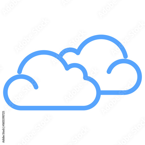 Cloudy Blue Icon