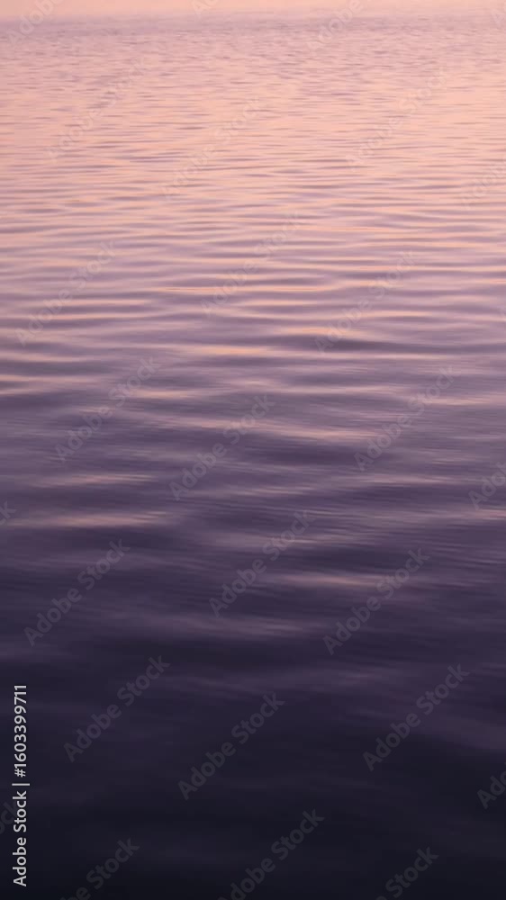 sunset over water
