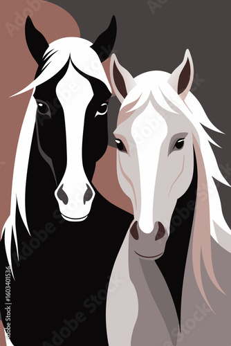 horse head silhouette