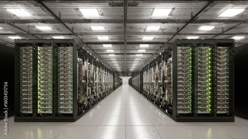 Server room interior