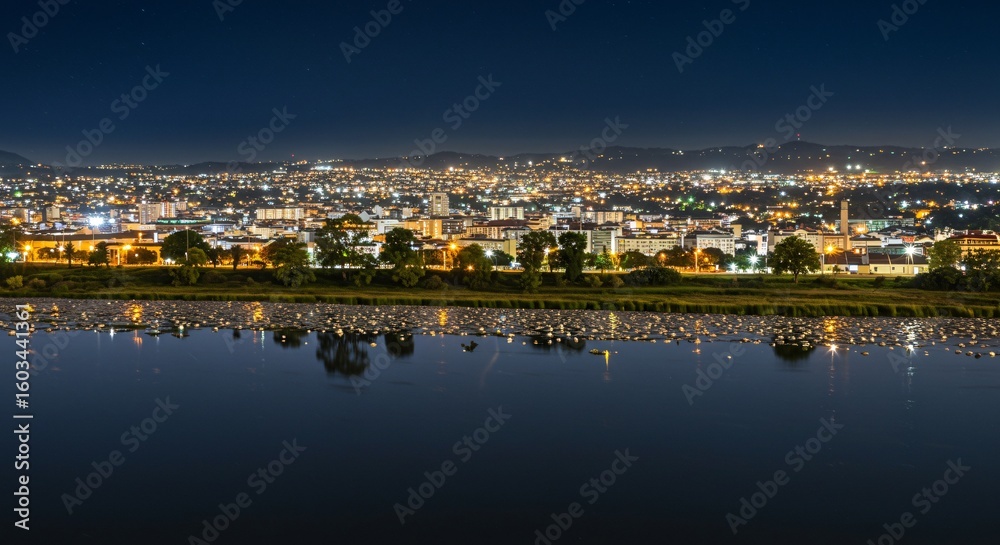 Naklejka premium the sky is clear