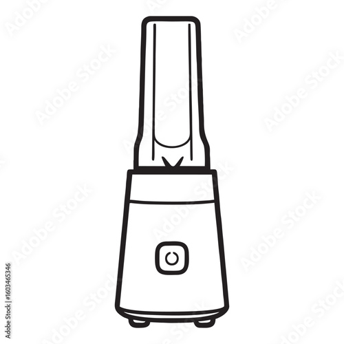 blender silhouette image with transparent background