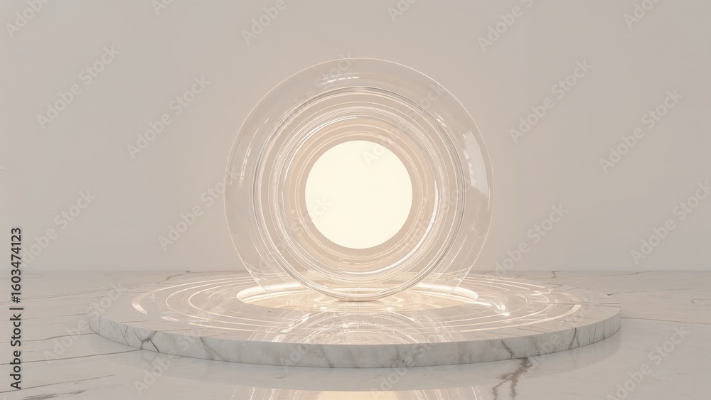 Obraz premium white candle holder