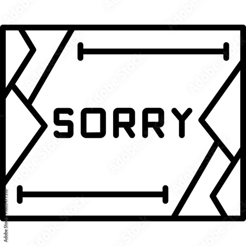 Sorry Icon