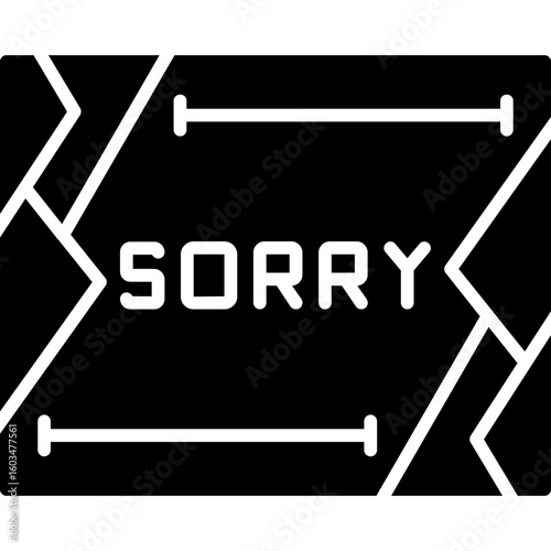 Sorry Icon