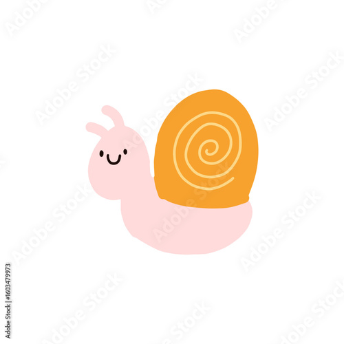 Snail animal design vector illustration