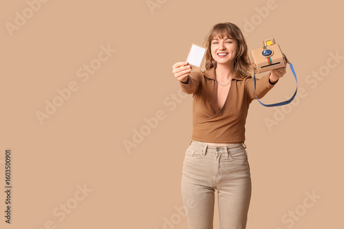 Beautiful young woman with ...