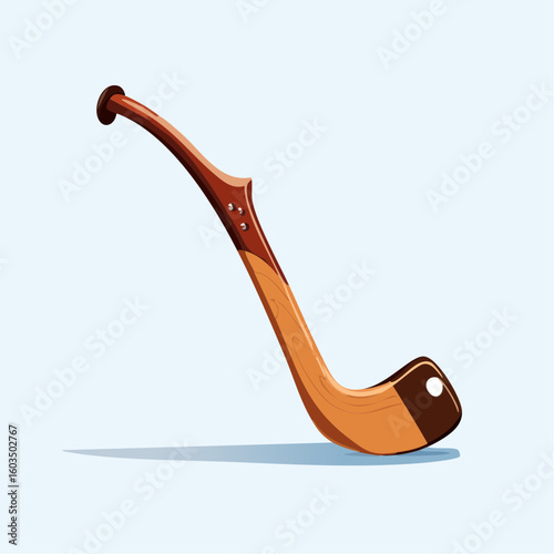 Shoehorn leaning – Curved shoehorn with hole for hanging.
