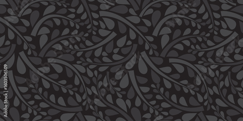 Stylish organic background. Seamless pattern.Vector. スタイリッシュ有機的パターン