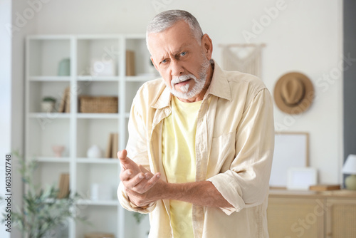 Senior man suffering from P...