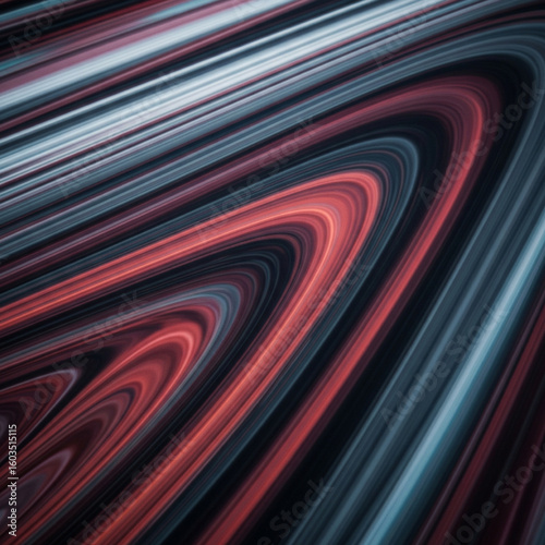 Abstract Swirling Lines Photo. Abstract Swirling Lines in Red, Black, and Orange Hues. Motion, Energy, Speed, Background, Technology, Design.
