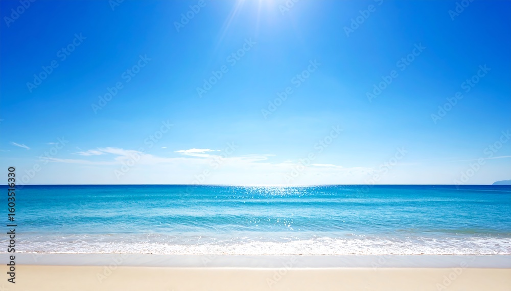 Blurred beach scene Blurred beach scene