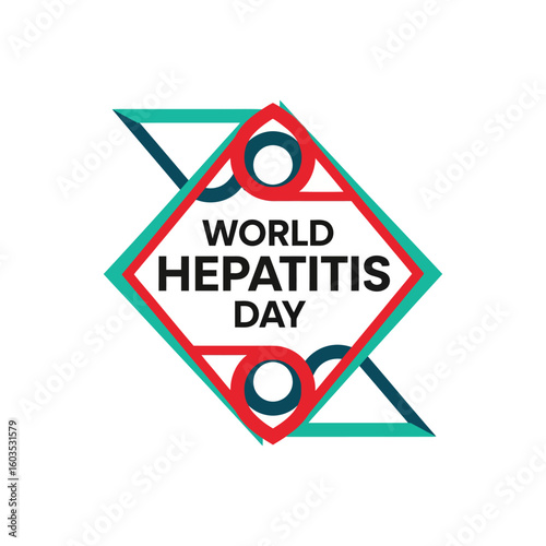 World Hepatitis Day Vector Graphic for Awareness Campaign