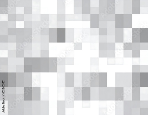 Abstract pixelated grayscale pattern