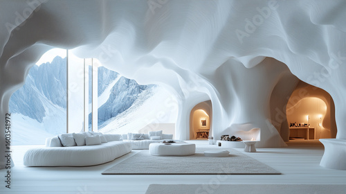 interior of a hotel