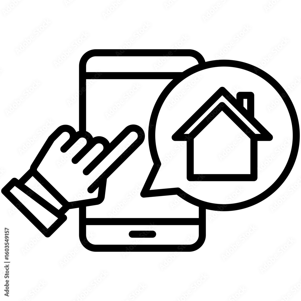 Obraz premium Booking Icon