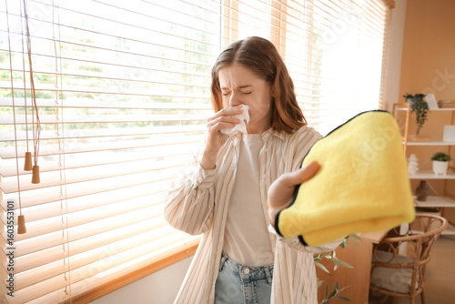 Young woman suffering from ...