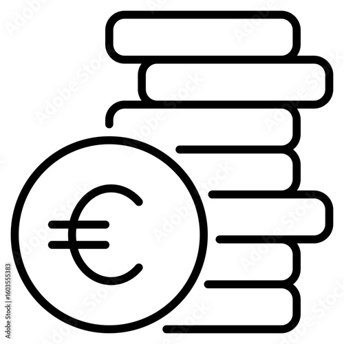 Coin Stack  Icon 