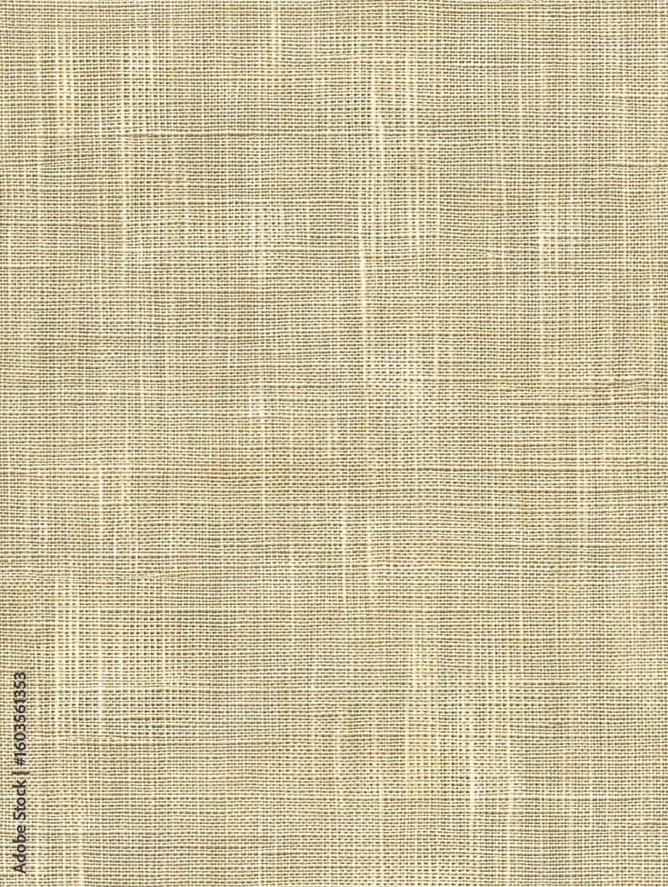 Fototapeta premium Flat Linen Fabric Texture with Soft Neutral Tones