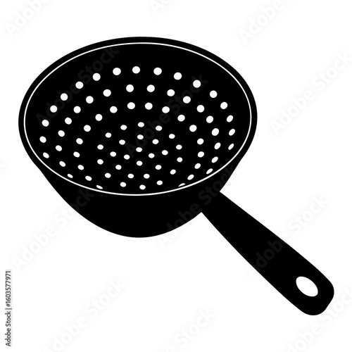 frying pan isolated on white