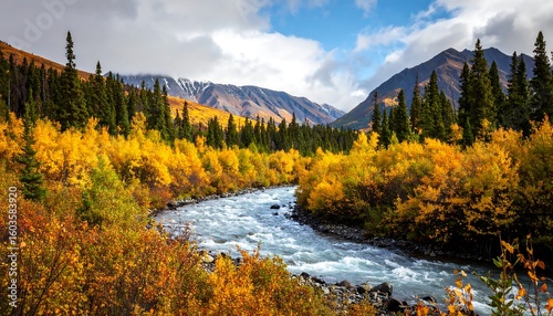 Autumnal mountain stream (1)
