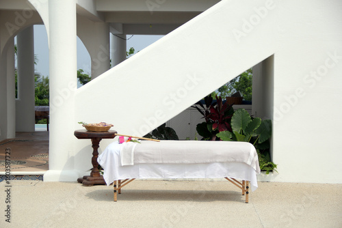 Masaje y tratamiento de relajación holístico