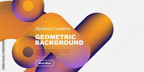 Abstract geometric shapes, vibrant colors, modern design. Text overlay present, promoting further exploration. Clean, minimalist aesthetic.