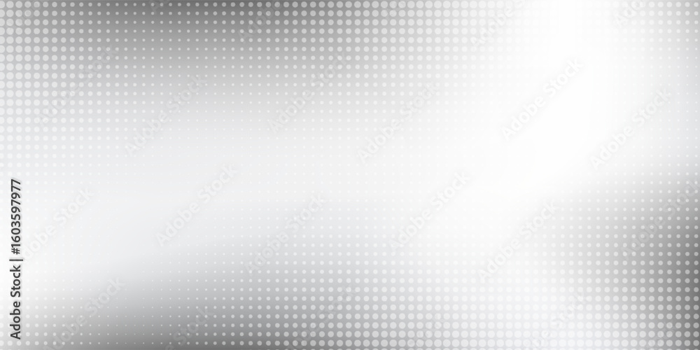 Fototapeta premium Dot aluminum grey sheet with reflection. Platinum and titanium abstract simple