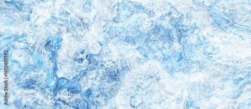 High resolution blue and white marble background