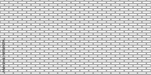 Pavement architecture floor and wall limestone brickwork concrete texture. Urban white, black line cement rough row wallpaper abstract background.	
