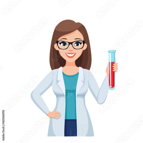 Doctor and nurse holding syringes in medical setting