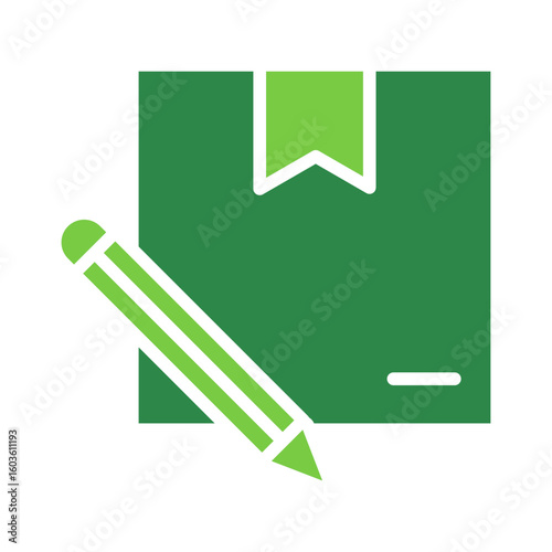 Product Design Icon Vector Illustration Green Version