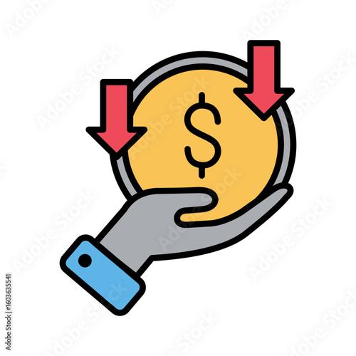 Revenue Icon Color Version