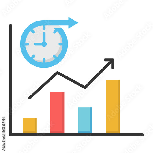 Prolonged Icon Flat Version