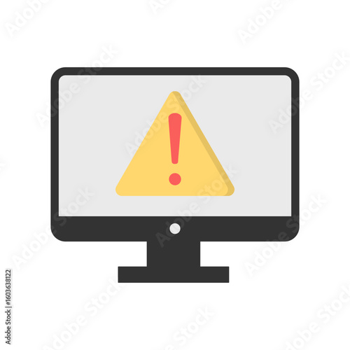 Error Icon Flat Version