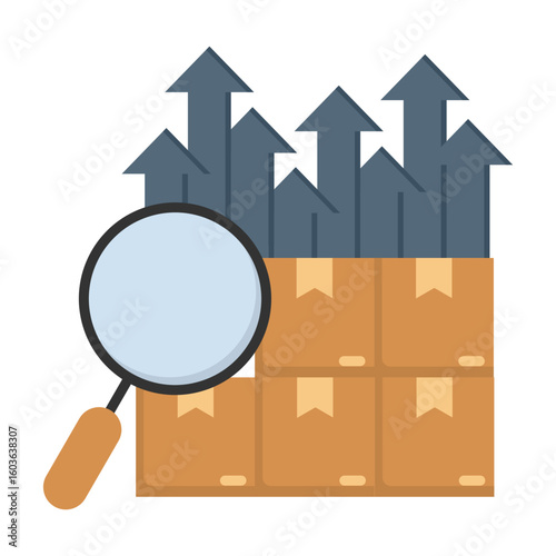 Demand Icon Flat Version