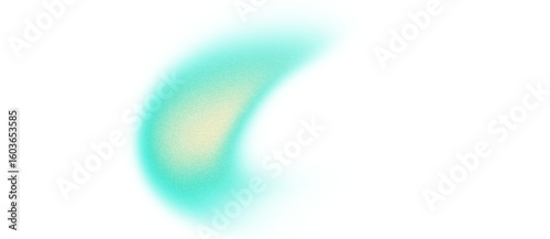 Transparent grainy sea blue, yellow, and golden gradient background noise texture effect
