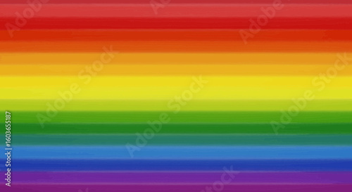 Vibrant rainbow gradient background with smooth horizontal color transitions