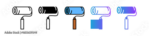Roller multiple icon