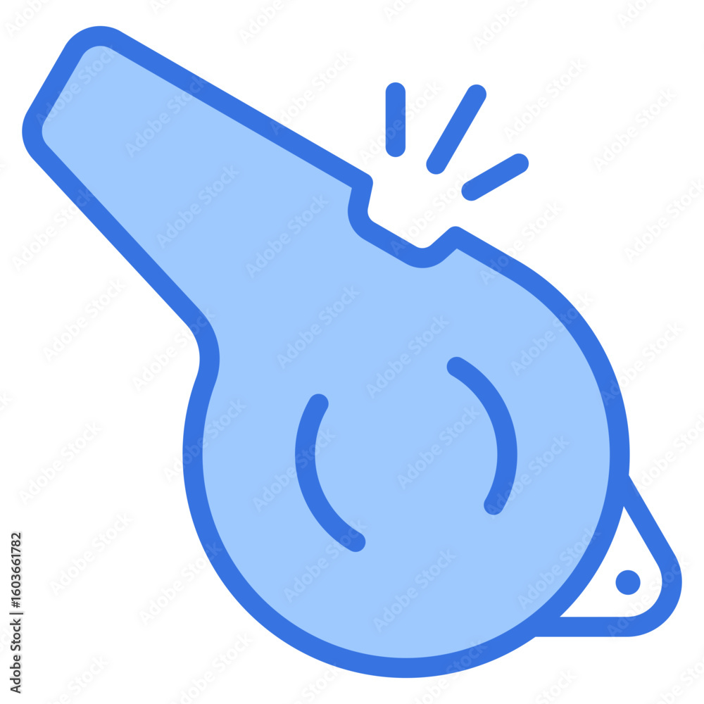 Obraz premium Whislte Icon 