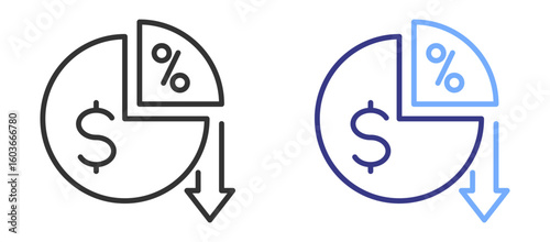Low Margins icon color