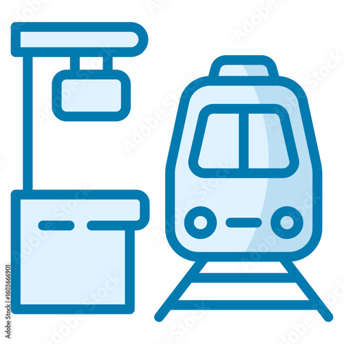 Subway Station Icon