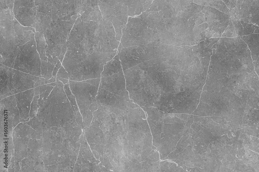Naklejka premium Gray Marble with White Veins